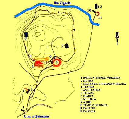 Plano de Segóbriga